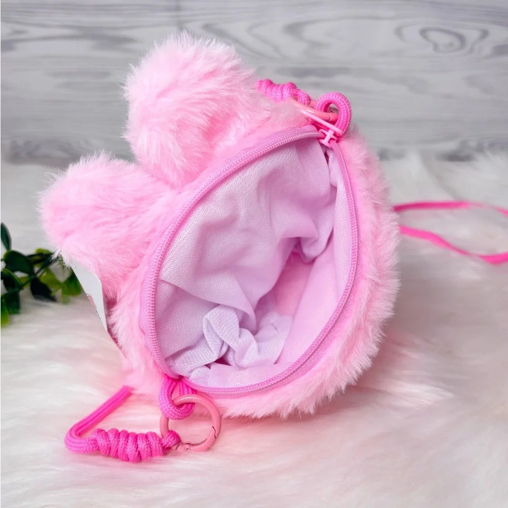Pink Bunny Plush Shoulder Bag - Picture 7 of 12